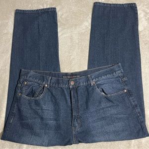 Beverly Hills Polo Club Men's Blue Denim Jeans Size 42 X 32